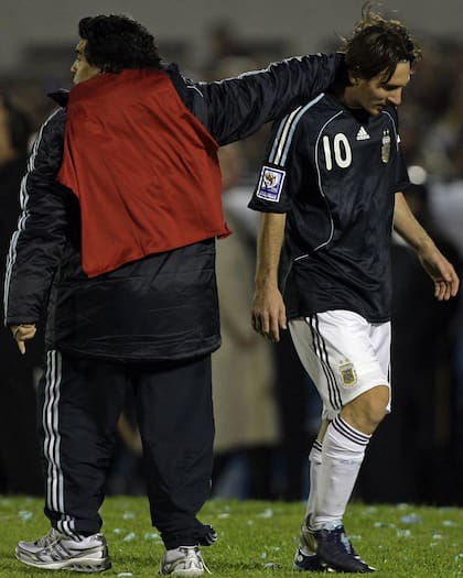 Maradona como DT en las eliminatorias para el Mundial de Sudáfrica