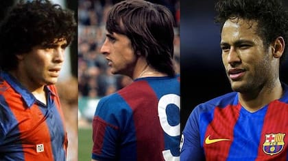 Maradona, Cruyff, Neymar