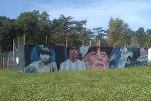 Maradona, por siempre en el corazón de los hinchas de Gimnasia