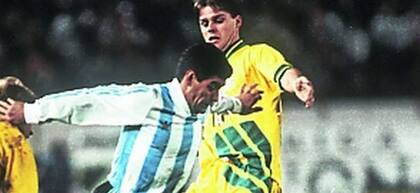 Maradona volvió para jugar aquel repechaje contra Australia en 1993