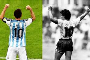 Lionel Messi vs. Diego Maradona: las mejores estadísticas de los ‘10′ en los mundiales