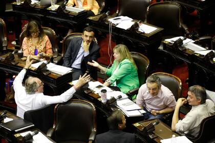 Maratónica sesión en el Congreso