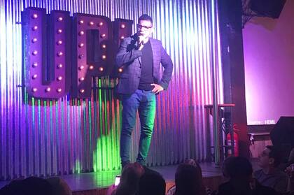 Maravilla Martínez en su show en Longchamps