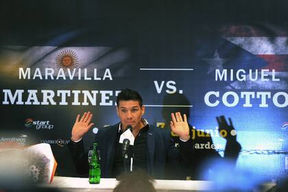 Maravilla volvió a vaticinar una victoria ante Cotto
