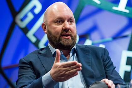 Marc Andreessen, cofundador y socio general de Andreessen Horowitz, habla durante el Fortune Global Forum 2015 en San Francisco, California, EE. UU., el martes 3 de noviembre de 2015