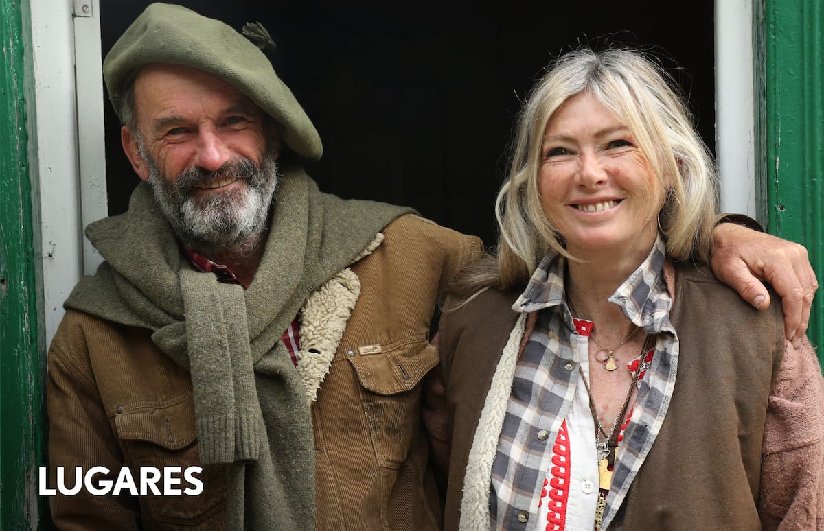 Os franceses que chegam a um rancho remoto na Patagônia