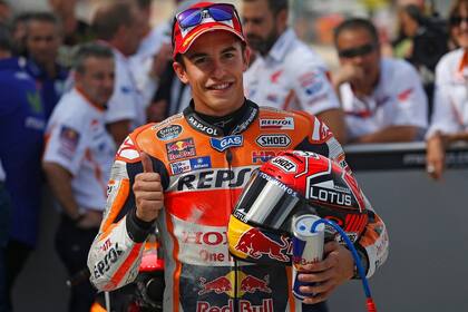 Marc Márquez se quedó con la pole en España