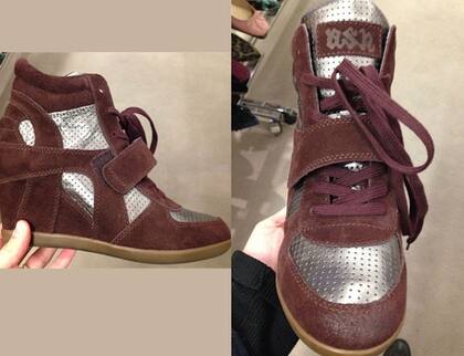 Marca Ash, color bordó con descuento US$175