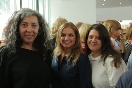 Marcela Astorga, Paz Lucero y Daniela Iramain