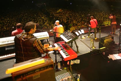 El tecladista Marcel Curuchet murió en 2012, tras sufrir un duro accidente motociclístico en Nueva Jersey