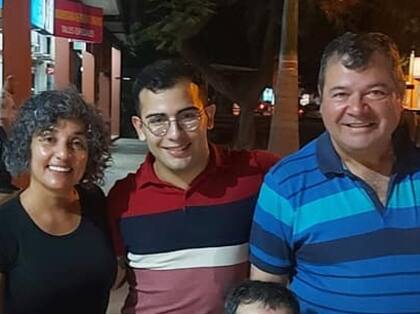 Marcela Acuña, César Sena y Emerenciano Sena, hoy presos por el crimen de Cecilia Strzyzowski