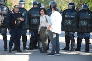 Marcela Acuña, el día en que fue detenida