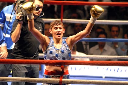 Marcela Acuña fue pionera del boxeo en la Argentina; obtuvo la primera licencia profesional femenina