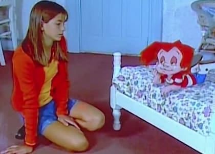 Tras su debut en Amigovios, a los 12 años, Marcela Kloosterboer integró el elenco principal de Mi familia es un dibujo (Telefe)