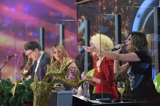 Cantando: nerviosa por votar, Marcela Morelo prefirió cantar con "La Princesita"