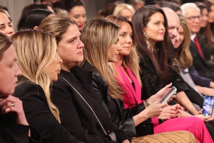 Marcela Noble Herrera, en primera fila