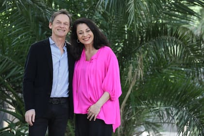 Francois Chaplin y Marcela Roggeri