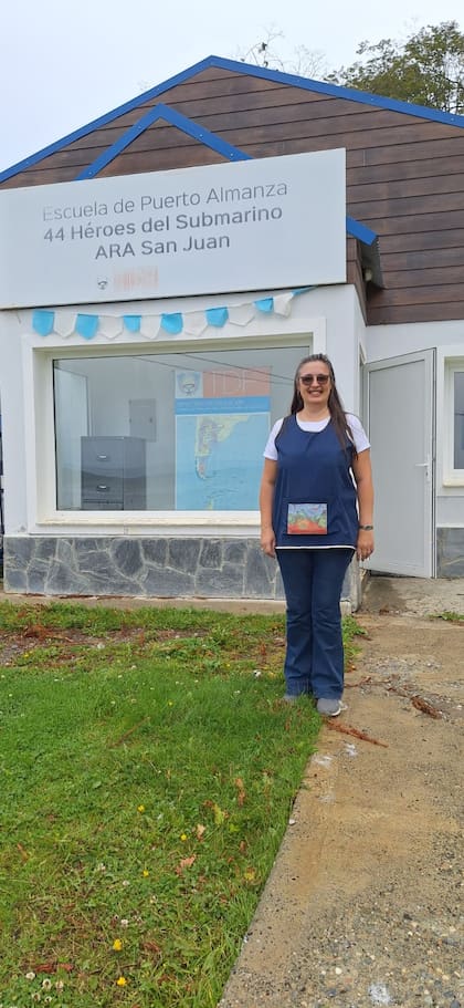Marcela Staldeker es maestra desde 2010