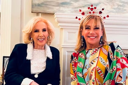 Marcela Tinayre llevó tranquilidad sobre la salud de su madre, Mirtha Legrand