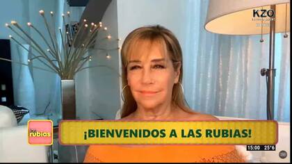 Marcela Tinayre siguió con su programa en vivo desde Miami a través de la virtualidad