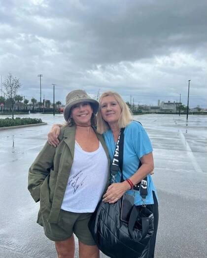 Marcela Tinayre y Celia, la mamá de Messi, juntas