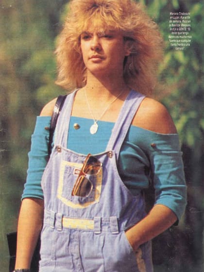 Marcela Tiraboschi en la revista Gente, tras la denuncia contra Cacho Fontana