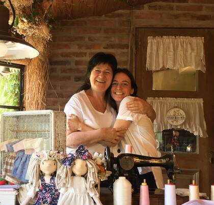 Marcela y Guadalupe son madre e hija y crearon "Atelier Bella Vista"