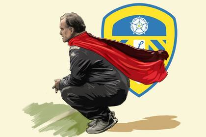 Marcelo Bielsa se instaló en la historia de Leeds