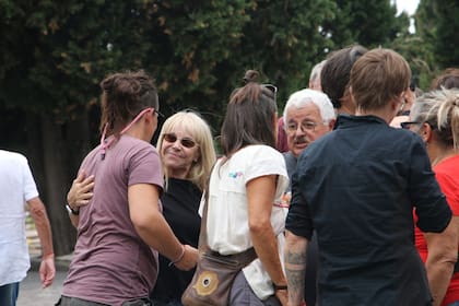 Marcelo Araujo fue despedido en el cementerio de Chacarita