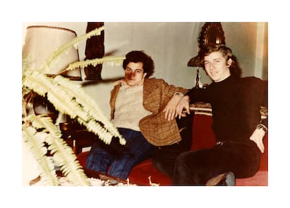 Marcelo Brodsky con su amigo Martín Bercovich, secuestrado en mayo de 1976