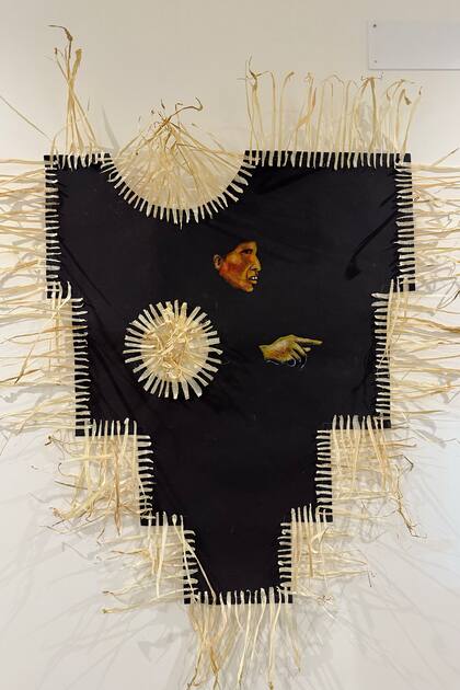 Marcelo Coca es galerista en el espacio Quilla de Jujuy, y exhibe su obra en el espacio de Diderot