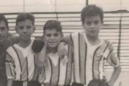 Marcelo, con la camiseta de Estrella Azul