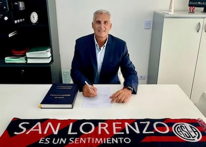 Marcelo Culotta, candidato a presidente de San Lorenzo