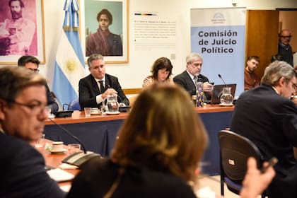 Marcelo D'Alessandro, en la Comisión de Juicio Político en Diputados