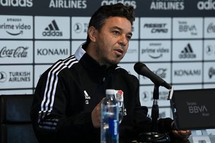 Marcelo Gallardo aseguró que no hay ninguna crisis en River y fue duro en conferencia