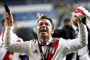 Marcelo Gallardo, el DT campeón de la Copa Libertadores va por más.