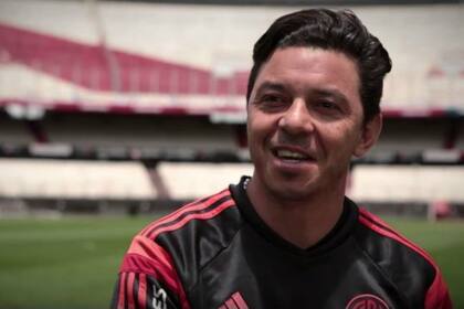 Marcelo Gallardo, en el video institucional del club previo a Japón