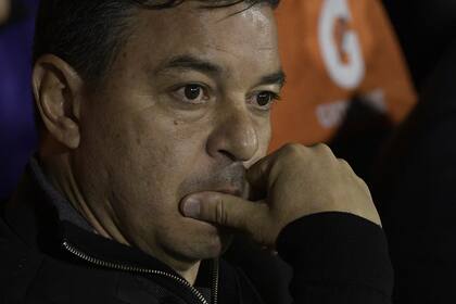 Marcelo Gallardo está preocupado por el nivel actual de River, que no pudo ganar en los últimos cuatro juegos que disputó