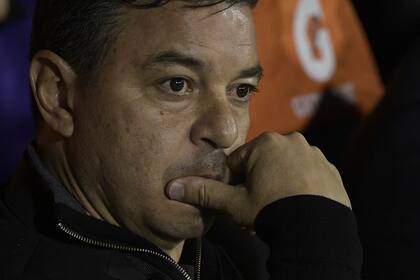 Marcelo Gallardo está preocupado por el nivel de River