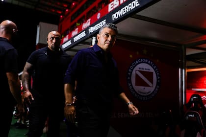 Marcelo Gallardo fue expulsado del partido River-Argentinos Juniors