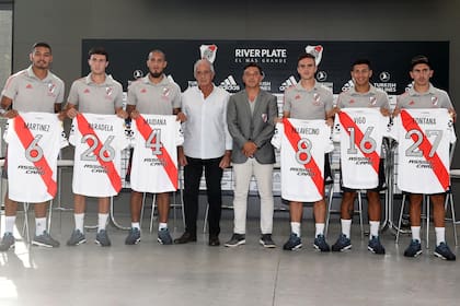 Marcelo Gallardo, Rodolfo D'Onofrio y los seis refuerzos que incorporó River en uno de los últimos mercados de pases