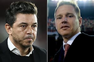 Marcelo Gallardo y Jorge Brito: River vive un momento difícil