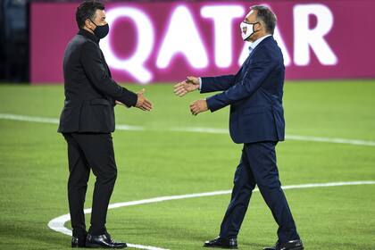 Marcelo Gallardo y Miguel Russo se cruzarán por tercera vez en el 2021.