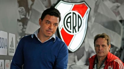 Marcelo Gallardo y Pedro Hansing, dos protagonistas de esta historia
