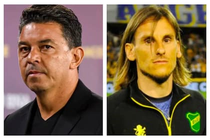 Marcelo Gallardo y Sebastián Beccacece