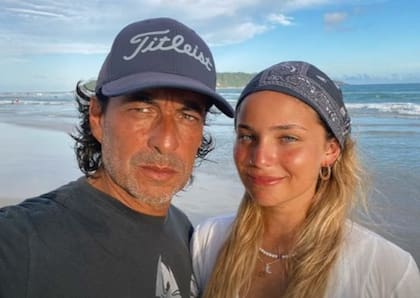 Marcelo Gutiérrez y su hija Catalina, víctima de un femicidio