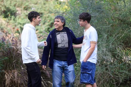 Marcelo Javier Salomone Freire, abogado, padre de Luca (18) y Dante (15)