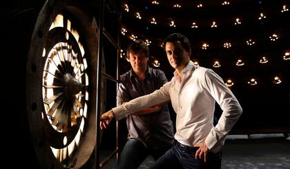 Marcelo Lombardero (director de escena) y Alejo Pérez (director de orquesta)