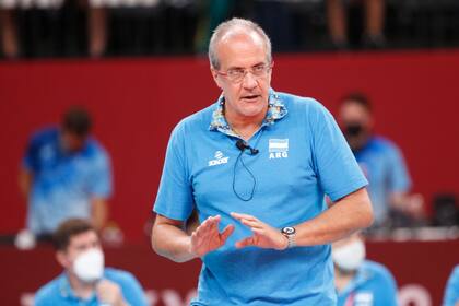 Marcelo Méndez, el entrenador de la Argentina