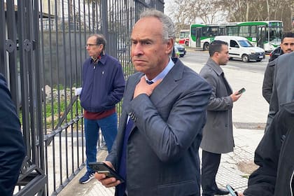 Marcelo Midlin en una visita a Casa Rosada